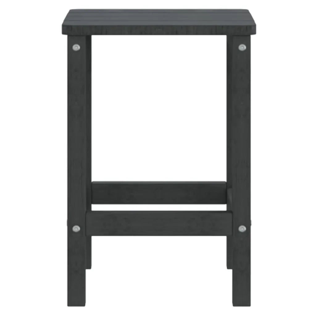 Tavolo da Giardino Adirondack Antracite 38x38x46 cm HDPE cod mxl 34377