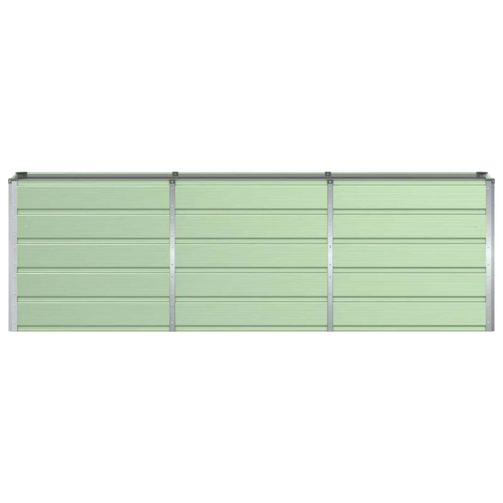 Fioriera Verde 240 x 40 x 75 cm Acciaio