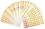 Etichette Sticker Emoticon - 36 Fogli - Decorazione Mura - Decorazione Laptop - Decorazione Festa - Etichette per Bambini - Etichette per Adulti