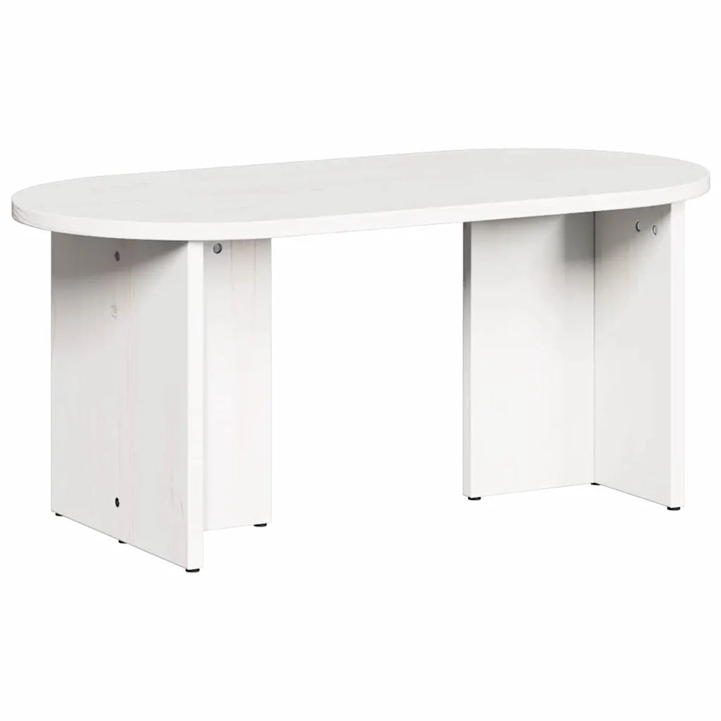 Tavolino da salotto Bianco 80 x 39,5 x 35 cm 873542