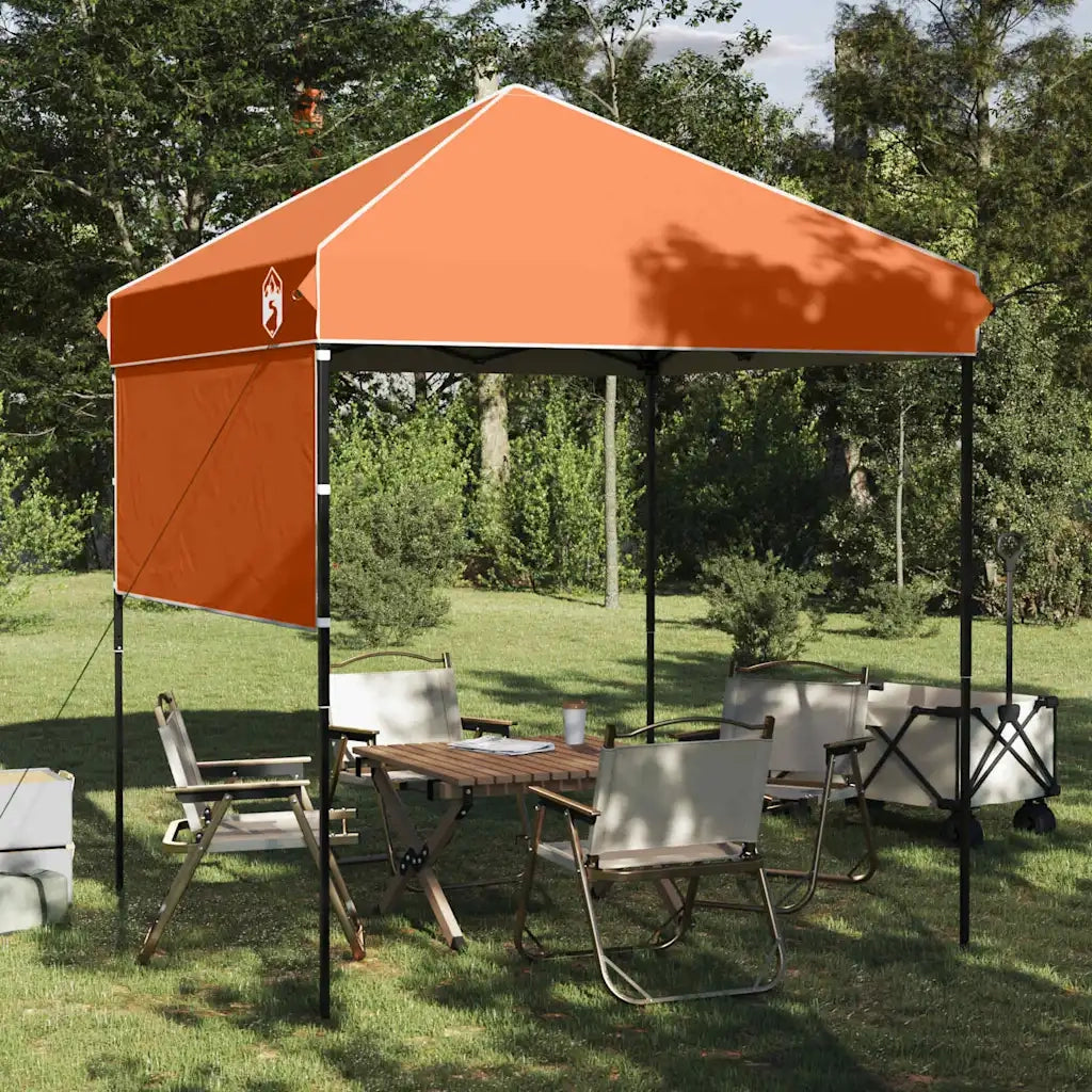 vidaXL Tenda Aggiuntiva Pop-Up Arancione 200 x 200 cm Tessuto