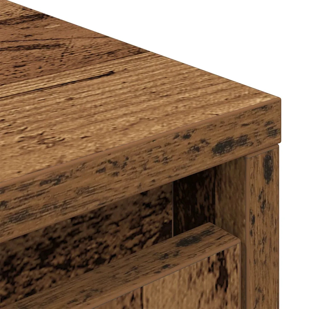 Armadio con Cassetto Legno Antico 55,5x34x119,5 cm Truciolato CFW8724439