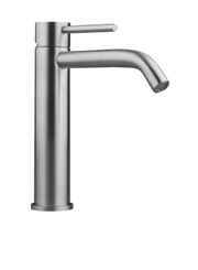 Miscelatore lavabo medio AISI 316 spazzolato senza piletta Testori