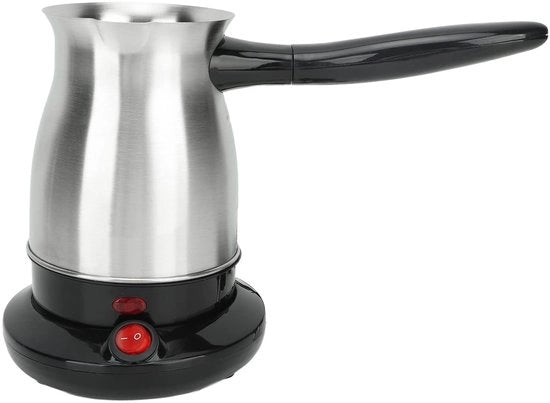 Caffettiera Elettrica da 600ml in Acciaio Inossidabile
