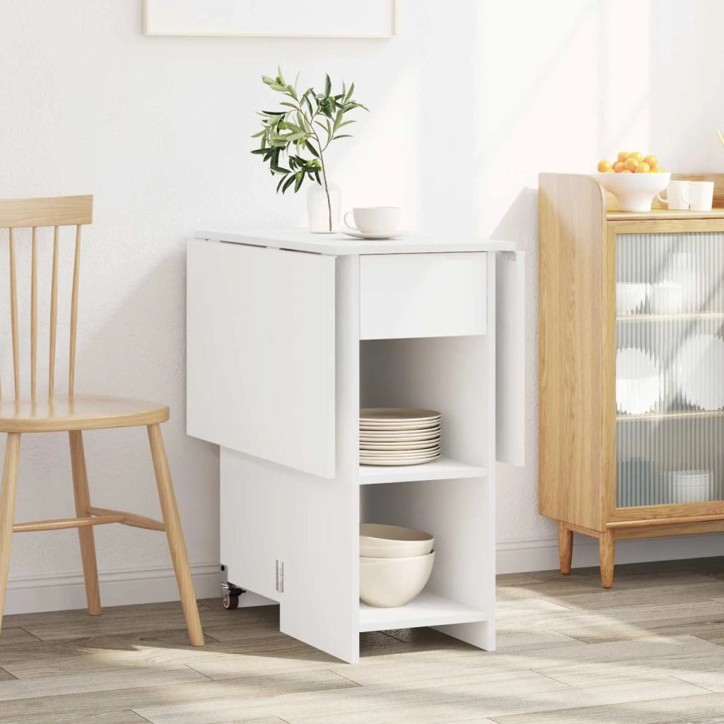 Tavolo da Pranzo 115 x 70 x 75 cm Legno ingegnerizzato Bianco 8006029