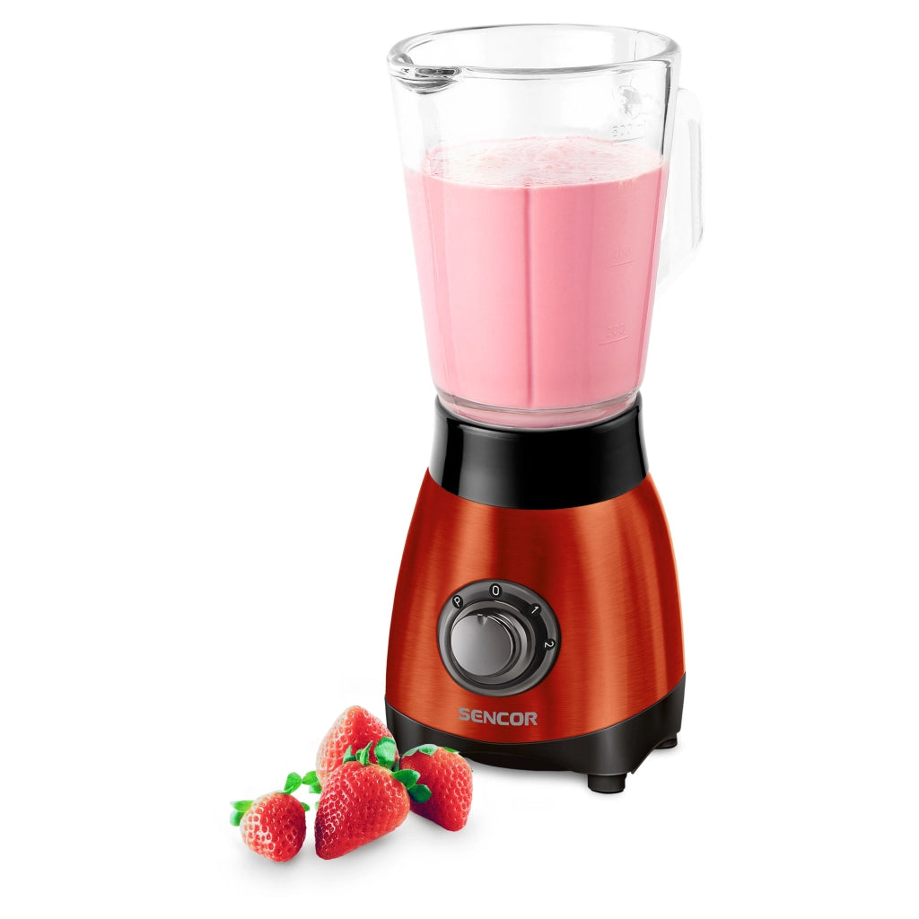 Frullatore Miscelatore Sencor 0,8 litri, funzione pulse, 250W 2 velocità  SBL 3272RB