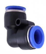 Connettori pneumatici 12 mm - Connettori push-in a svitella - Connettori veloci - Acciaio inossidabile - Temperatura 0-60°C - Pressione fino a 10 bar