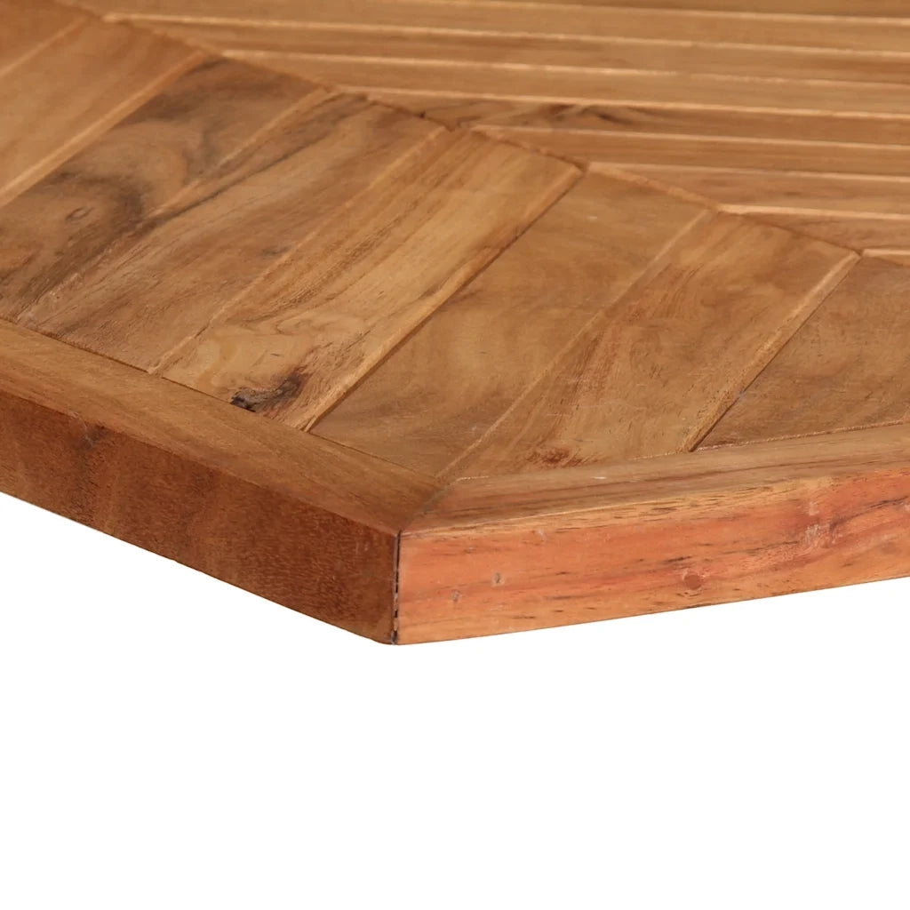Tavolo da Pranzo 140x70x75 cm in Legno Massello di Acacia 373617