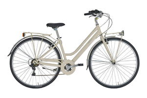 Bicicletta City da Donna 28" Cambio 6V Shimano Freni V-Brake Roxy Ghiaia