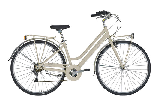 Bicicletta City da Donna 28" Cambio 6V Shimano Freni V-Brake Roxy Ghiaia