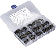 Set di Gomme a Olio - 110 pezzi - Resistenti alle alte temperature - Gomma - Compensazione - Scatola di conservazione - Utilizzo multifunzionale - Compensatore di uscita