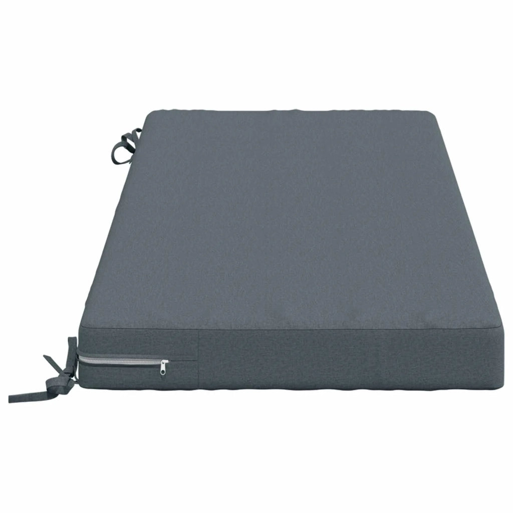 Cuscini per Panchina a 2 Pezzi SOEST 2 pz 100% Poliestere Blu 950135