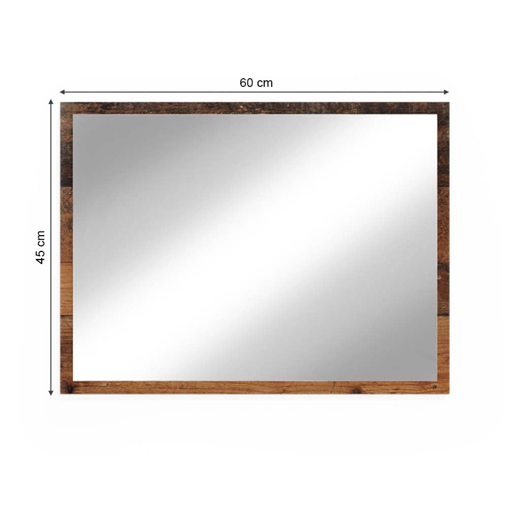 Vicco Specchio bagno Rovere rustico 45 x 60 cm