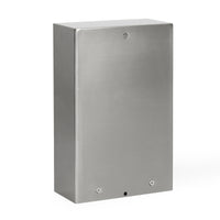 Colonna multipresa da giardino, 4 prese 230V, acciaio, IP44, Palo presa multipla esterno