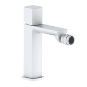 Miscelatore bidet bianco con risparmio acqua e piletta click clack - serie Marte