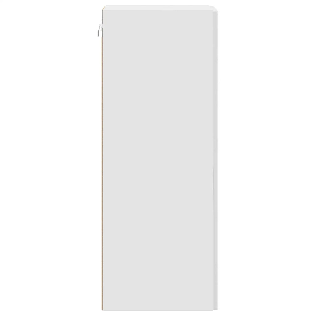 Mobiletto a muro Bianco Lucido 66 x 34,5 x 90 cm 898059