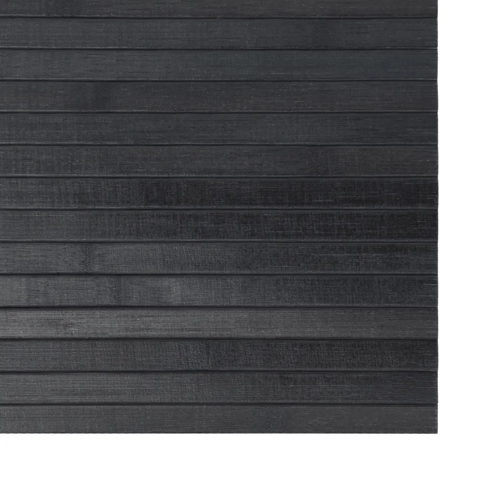 vidaXL Tappeto Rettangolare Grigio 70x400 cm in Bambù