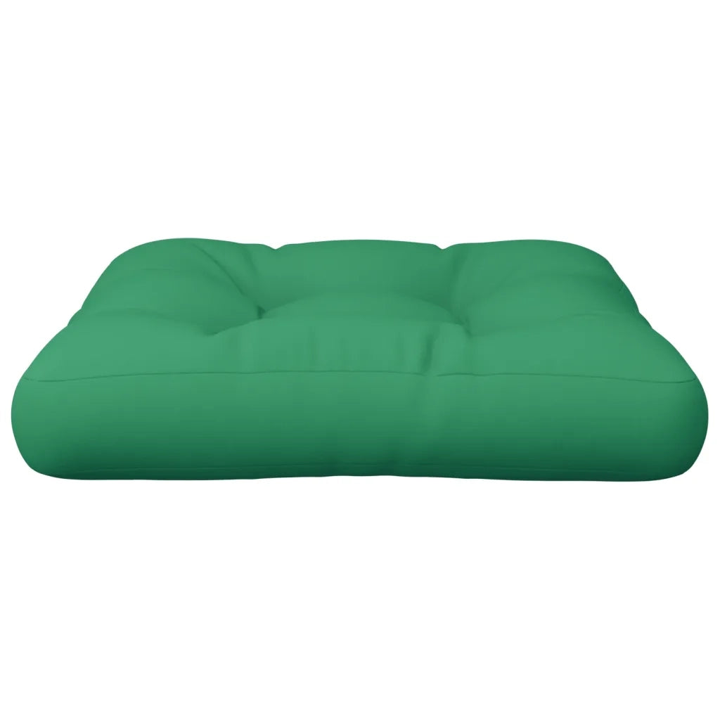 Cuscino per Pallet Verde in Tessuto