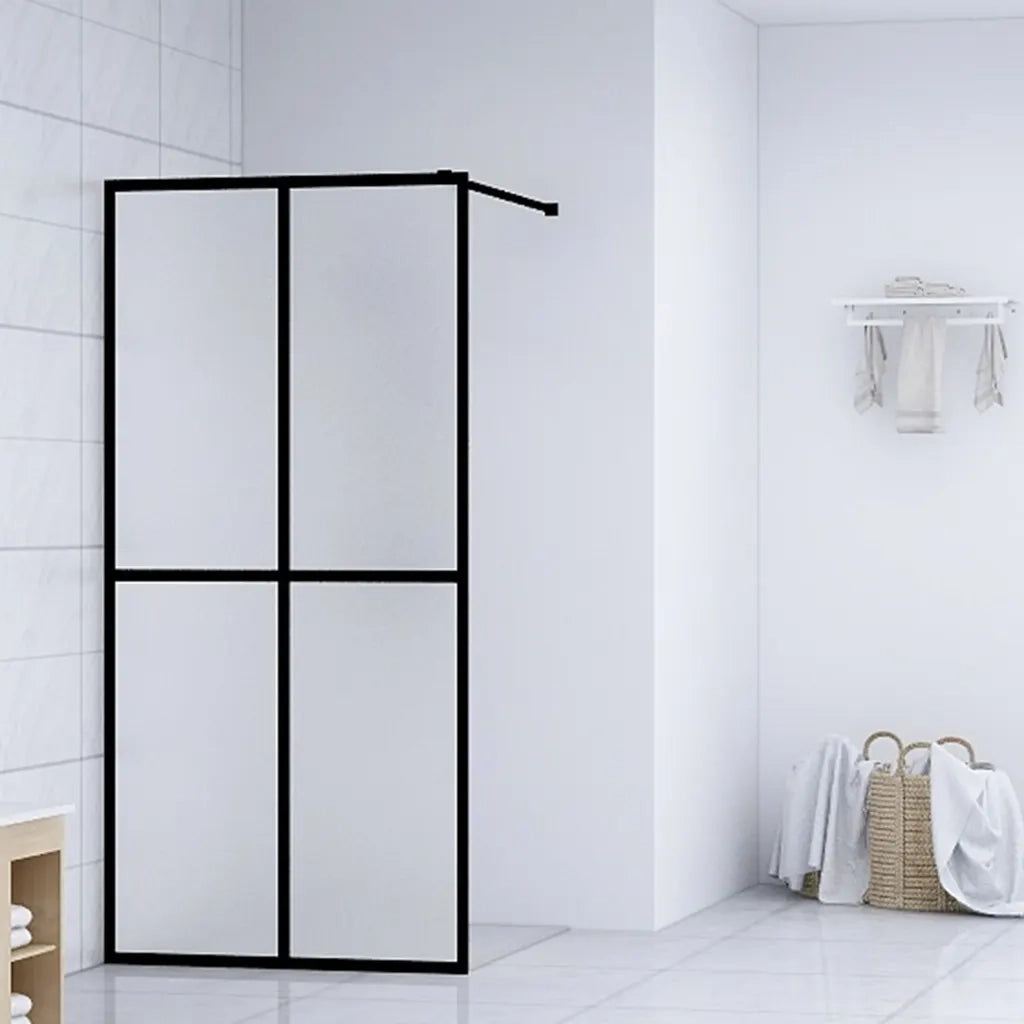 Cabina Doccia con Schermo in Vetro Temperato Glassato 140x195cm 145693