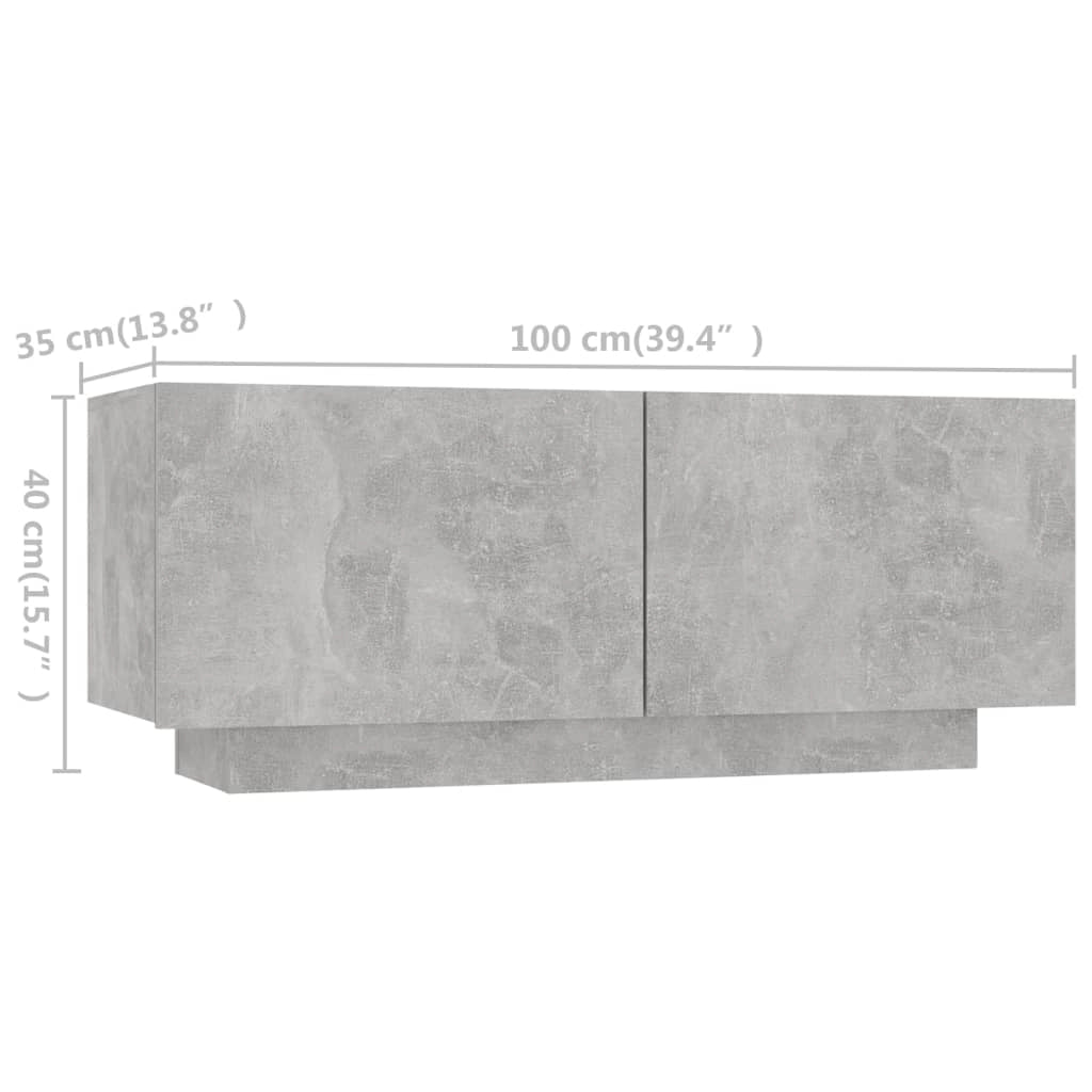 Mobile TV multimediale scaffale TV credenza mobile TV sala da pranzo soggiorno camera da letto con luci LED 260 x 35 x 40 cm grigio 02_0026570