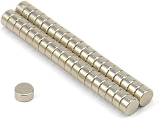 Magnetismo di Samario Cobalto 4mm x 2mm - Attrezzatura di Attenzione Potente - Pacchetto da 20