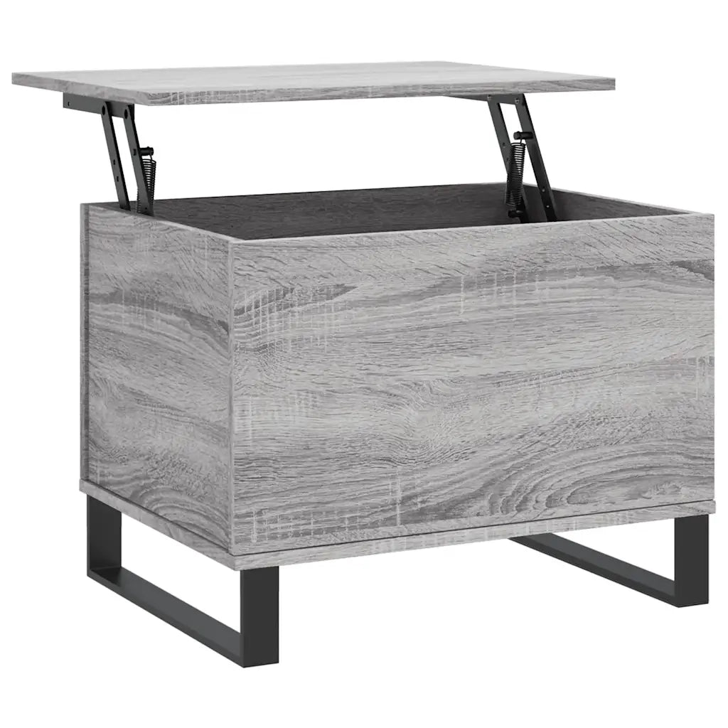 Tavolino salotto | Tavolino da caff¨¨ | Tavolino da Soggiorno Grigio Sonoma 60x44,5x45 cm Legno Multistrato