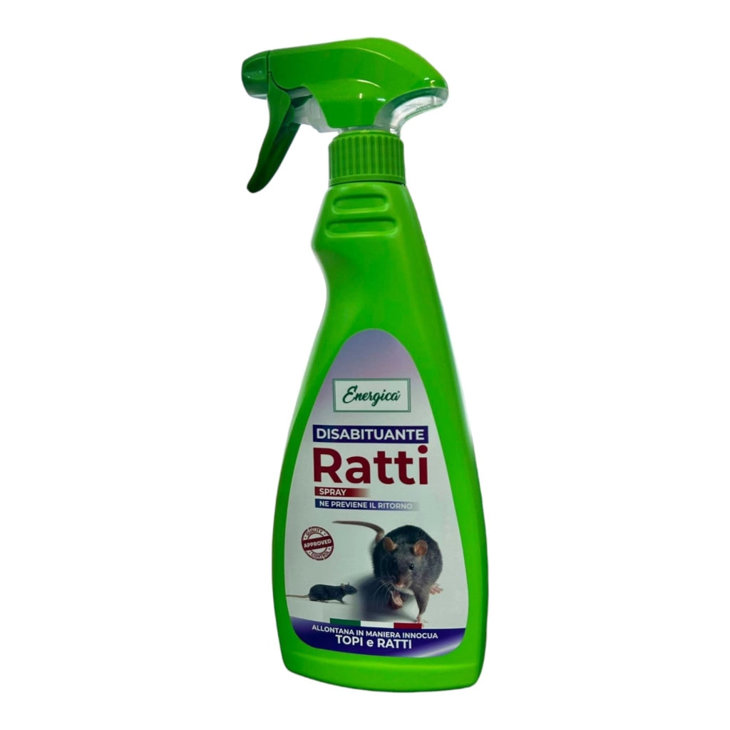 SPRAY DISABITUANTE RATTI E TOPI 500ML ENERGICA
