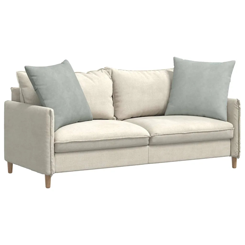 Cuscini da Divano 2 pcs Grigio chiaro 80 x 80 cm