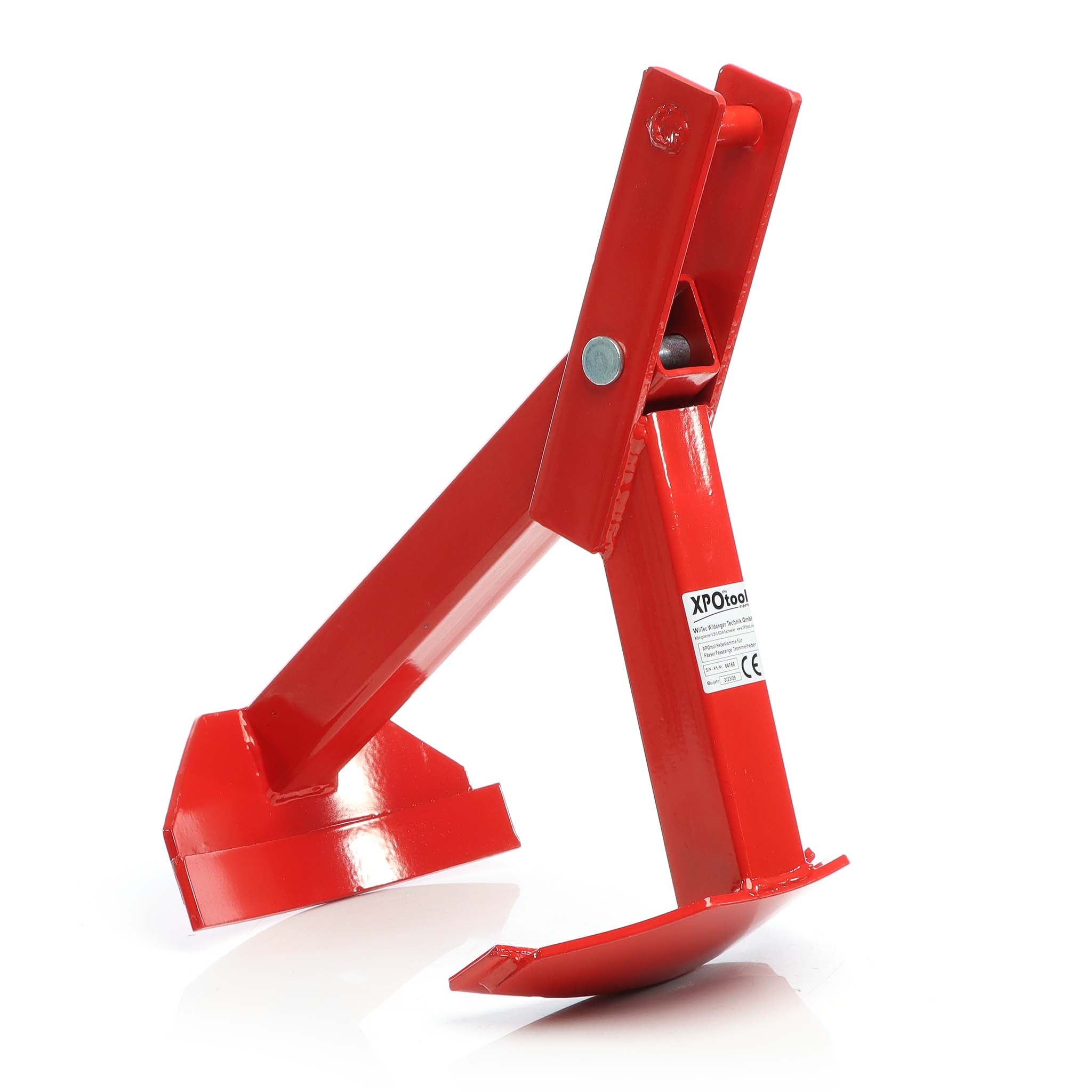 Pinza per sollevamento fusti in verticale fino a 210l e max 500kg Sollevatore barili