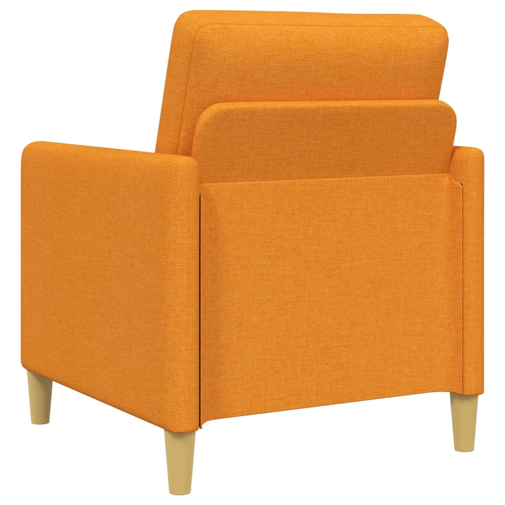 Set di Divani con Storage 2 pz Giallo Scuro Poliestere 3429185