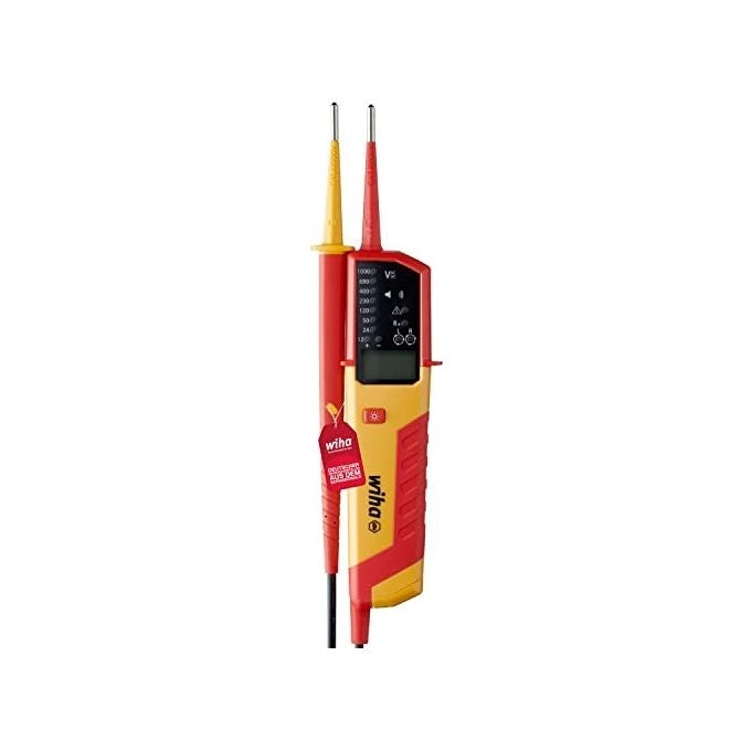 Wiha WIH-44319 eMobility Tester di tensione e continuita' 12 - 1000 V AC CAT IV colore Nero