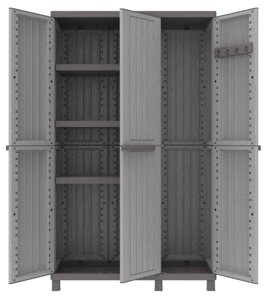 1pz armadio terry "cwood" 3 ante cm 102x39x170h tre ripiani 102a cod:ferx.15029