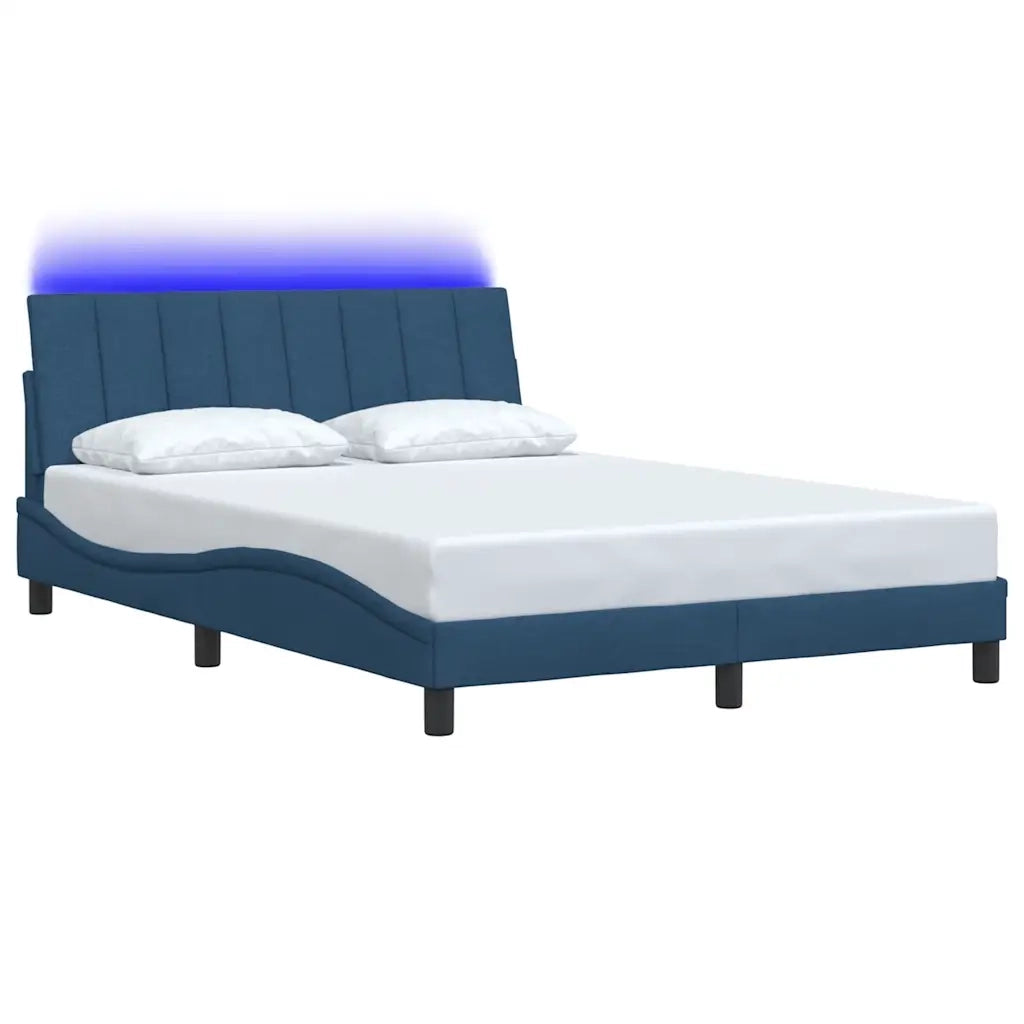 Giroletto senza Materasso Hanko Blu 120x200 cm in Tessuto