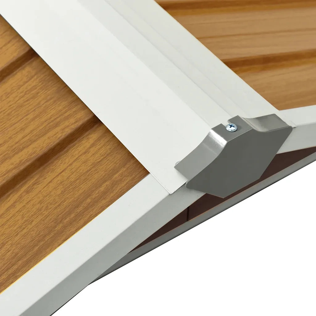 Capanno per Robot Tosaerba 92x97x63 cm Acciaio Zincato Marrone 150910