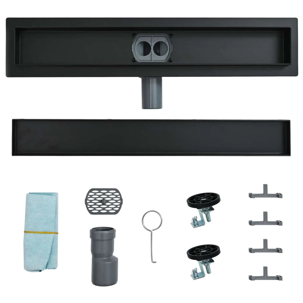 Scarico doccia 2-in-1 con sifone a 360¡ã Nero 80 cm CFW2813250