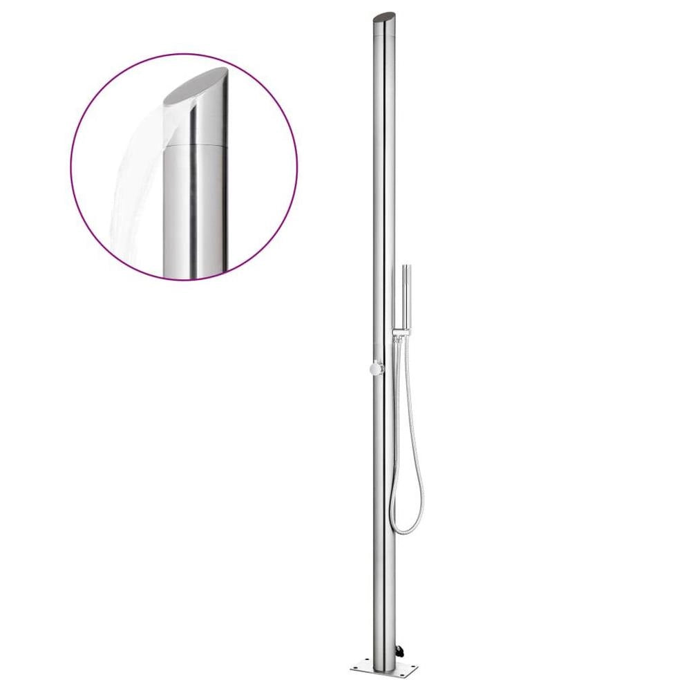 Garden Shower 220 Cm Stainless Steel