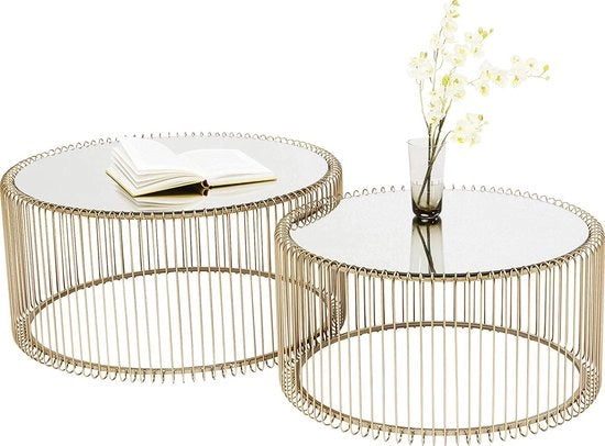 Tavolo da Caffè – Tavolo Accessori – Tavolo Salotto – Tavolo Accessori di Lusso – Sostenibile – Tavolo da Caffè Moderno