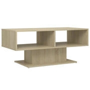 Tavolino salotto | Tavolino da caff¨¨ | Tavolino da Soggiorno Rovere Sonoma 103,5x50x44,5 Legno Multistrato
