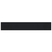 Tappeto del soggiorno | Tappeto Rettangolare Nero 80x1000 cm in Bamb¨´