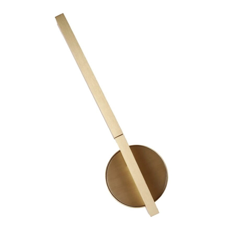 Applique moderna oro a barra LED 6W Merano Maxlight