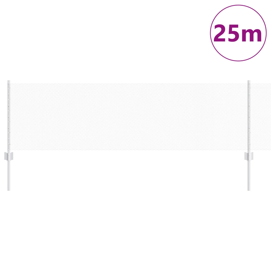Pali per Recinzione 11 pezzi U-Channel 60 cm Acciaio Galvanizzato