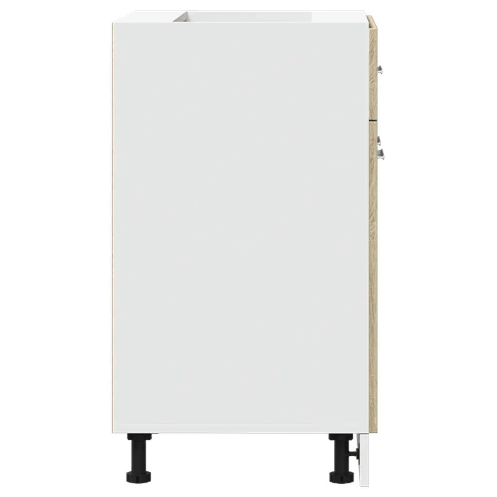 vidaXL Armadio Inferiore Cassetto “Lyon” Rovere Sonoma 60x46x81,5