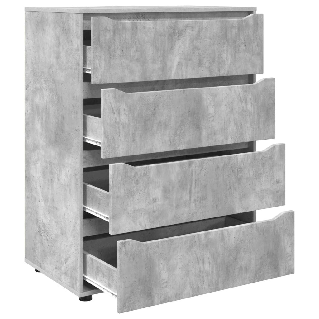 Armadi di Stoccaggio Grigio cemento 80 x 48 x 105 cm 3406228