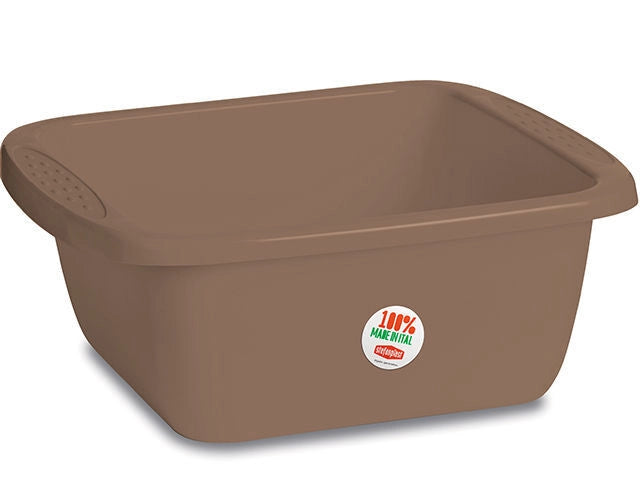 Stefanplast 27534 Bacinella Rettangolare Primavera 45x35cm Tortora