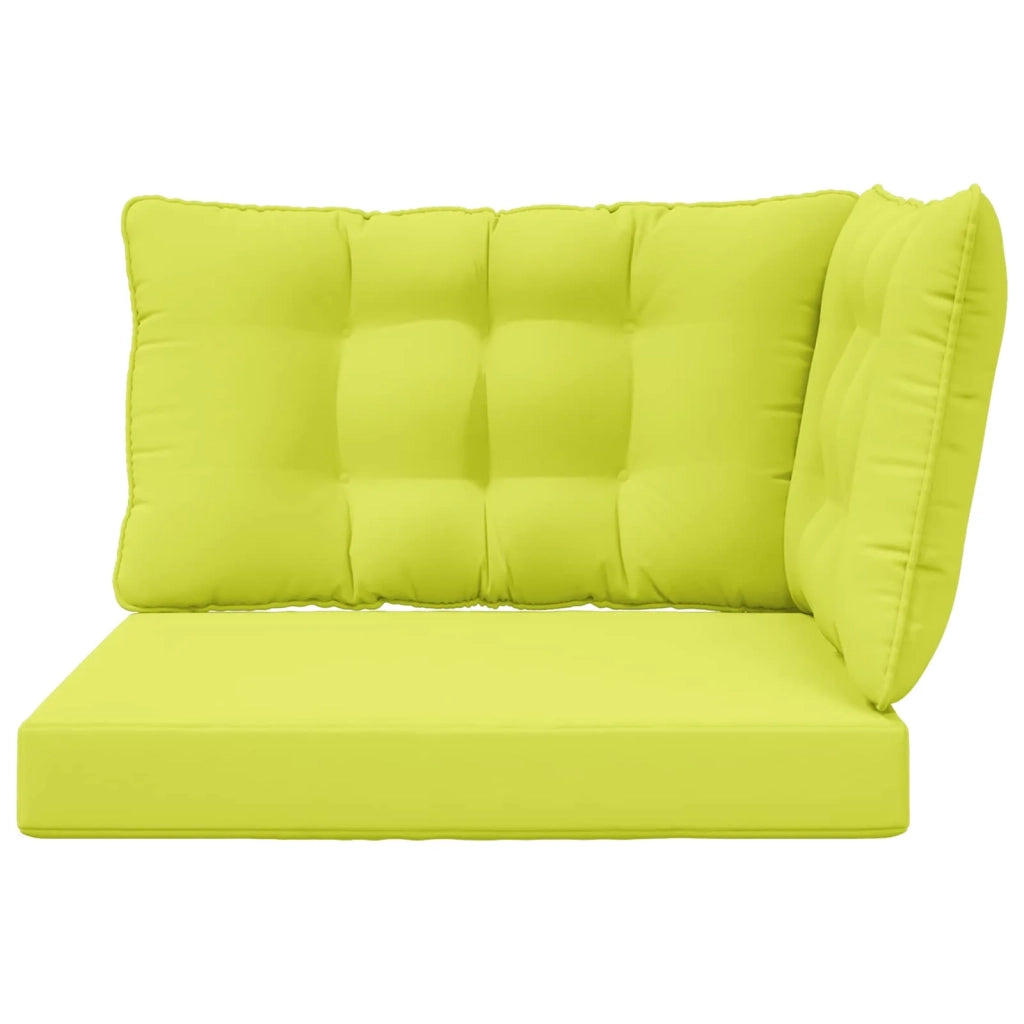 Cuscino per divano da esterno 3 pcs Verde Poliestere 900919