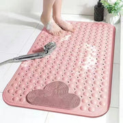 Douche mat con morsetti - massaggiante confortevole - lavabile in macchina - resistente alla muffa e all'umidità - per cucina e bagno - 40*70 cm - Rosa