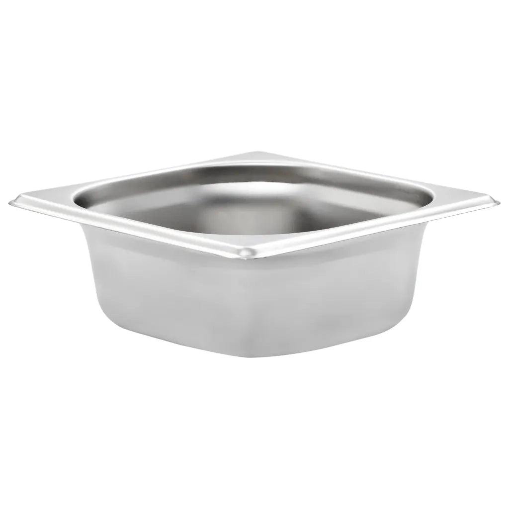 vidaXL Contenitori Gastronorm 12 pz GN 1/6 65 mm in Acciaio Inox
