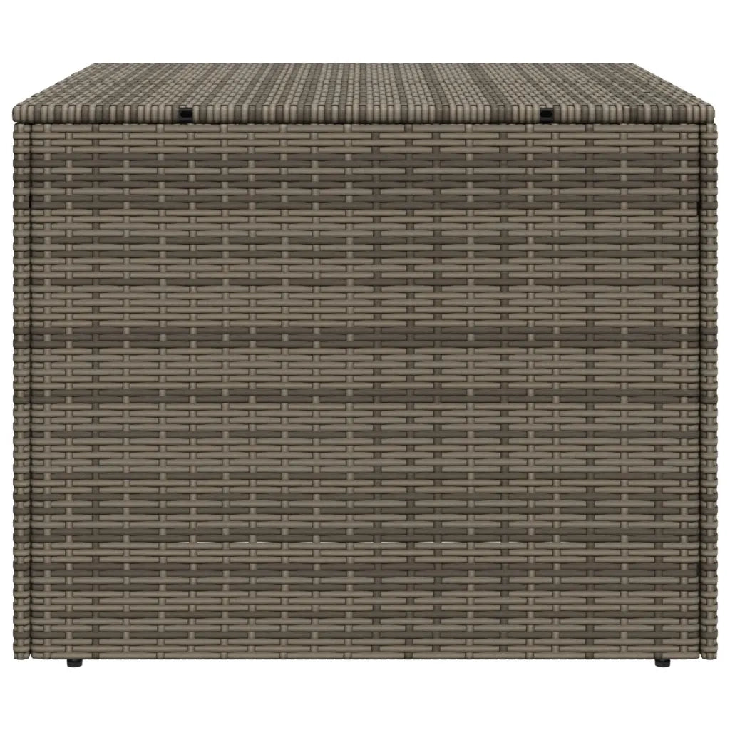 Contenitore da Giardino Grigio 291L in Polyrattan