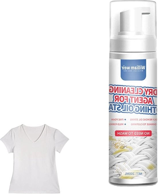 Pulitore di Macchie per Abbigliamento - Rimuove Macchie di Olio da Capo d'Abbigliamento.