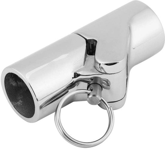 Connettore a gomito 316 acciaio inox - 25mm - opzionabile - peso 255g - colore zinco